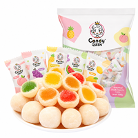 Bonbons Croustillants au Lait, Marque Privée, Direct Usine, Remplis de Confiture de Fruits Crémeuse et Moelleuse, Bonbons Toffee Doux pour la Vente en Gros