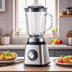 Mélangeur domestique deux-en-un portable 1,5 L à usage commercial brise-vitre personnalisable presse-fruits et légumes à vitesse variable - Product Image 2