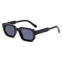 Lunettes de soleil carrées tendance pour femmes et hommes, style créateur