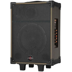 12" 80W Bluetooth Portable <b>Speaker</b> With SD <b>USB</b> Rechargeable Trolley For Outdoor Events - Product Image 2