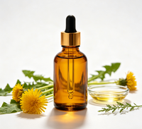 Huile de pissenlit MANHAY, extrait végétal de qualité cosmétique, liquide séché par atomisation en bouteille/contenant en plastique/fût