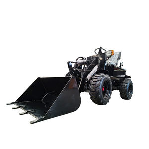 Ucuz 500kg Mini lastikli yükleyiciler Mini ön uç yükleyici küçük dizel/elektrikli yükleyici en iyi fiyat - Product Image 1