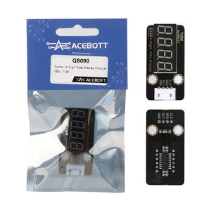 ACEBOTT China Made New TM1650 Driving Chip 0,36 polegadas Componente Eletrônico de <span class=keywords><strong>4</strong></span> dígitos Tubo Digital Red LED <span class=keywords><strong>Display</strong></span> Module para <span class=keywords><strong>Arduino</strong></span> - Product Image 1
