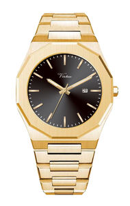 Montre de luxe étanche pour hommes, montre-bracelet avec LOGO personnalisé, mouvement japonais, vente en gros, 2020 - Product Image 2