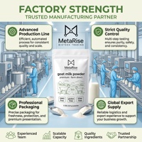 Poudre de lait de chèvre adulte 100% pure, vente en gros d'usine, formule riche en protéines, calcium et probiotiques, douce et facile à digérer