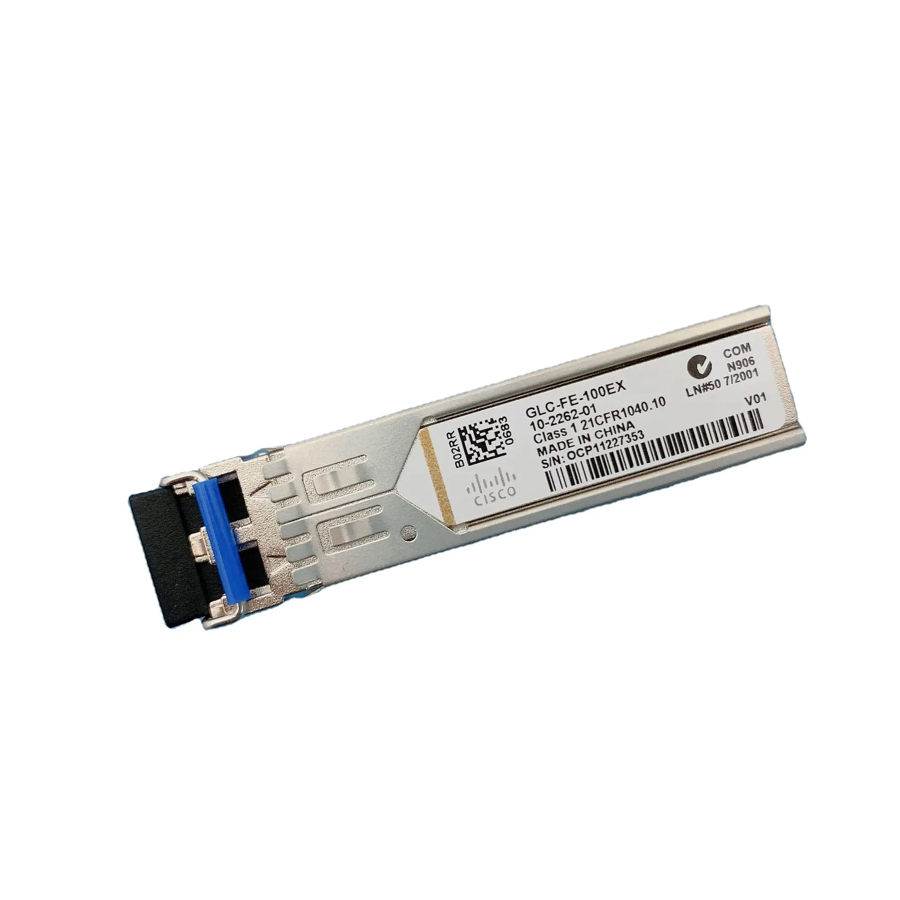 100 Megabit Modules GLC-FE-100EX 100base-ex Voor Snelle Ethernet Sfp Poorten 1310nm Smf Kabel Afstand 40 Km