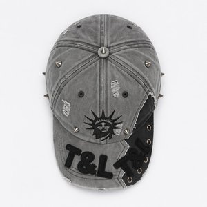 Custom Logo 6 Panel Cap Washed Denim Cotton <b>Flat</b> Embroidery Gorras Wholesale Vintage Baseball <b>Hat</b> Supplier - Product Image 5