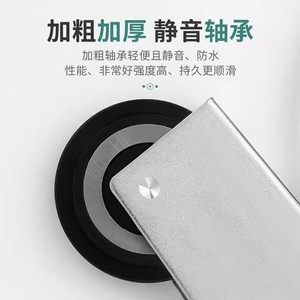 Aluminum Frame <b>Sliding</b> Door Rollers <b>Large</b> Bearing Black Quiet Smooth Operation Durable Hardware Accessory - Product Image 2