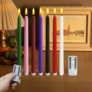 New <span class=keywords><strong>LED</strong></span> Flameless côn nến Đèn pin Powered dài nến ánh sáng điện tử tealight đèn cho Trang chủ đám cưới bên trang trí nội thất - Product Image 1