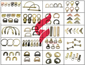 Borsa personalizzata Lihui che fa accessori Hardware-angoli in metallo personalizzati specializzati che fanno componenti per borse fatte a mano - Product Image 5