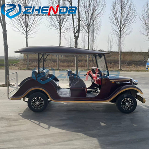 Carrito de Golf Eléctrico de 8 Plazas Marca Zhenda a Precio Económico, Carro de Golf Clásico Vintage, Buggy Retro de Henan - Product Image 6
