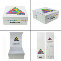 Boîtes personnalisées de grande taille, emballage personnalisé, boîte cadeau rigide en carton magnétique de luxe, boîte d'emballage en papier noir pour coffrets cadeaux