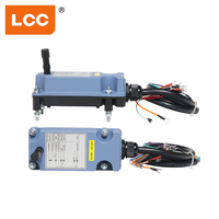 Control Remoto Inalámbrico Industrial LCC SAGA L4 de 4 Botones y Velocidad Única para Bombas Hidráulicas, Válvulas, Grúas, Cabrestantes, Engranajes de Fábrica