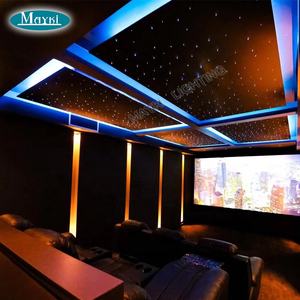 188 filament de fibre optique mixte 5W LED scintillant fibre optique éclairage pour star plafond chambre cinéma - Product Image 3