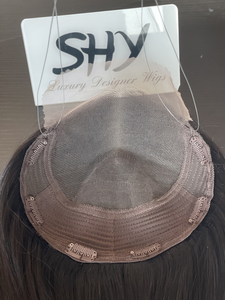 Shy 2024 Vente en gros de haute qualité pour dentelle avant 16 pouces 5x5 dentelle avant 8x8 Topper couleur naturelle droite cheveux humains - Product Image 4