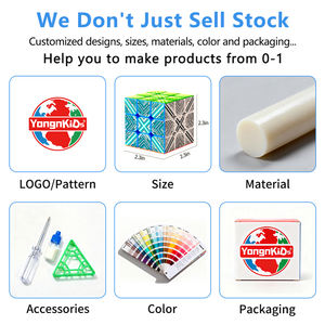 <span class=keywords><strong>Cubo</strong></span> mágico esmerilado resistente fibra de carbono juguetes varios estilos desarrollo rompecabezas infantil ABS personalizado al por mayor - Product Image 2