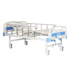 Snow Manual Nursing <b>Bed</b> S06 Stainless Steel <b>Adjustable</b> Home Hospital Use - Product Image 1