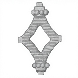 Pièces de portail en fonte Balaji Metals, technique de moulage au sable par projection de granulats, surface hautement polie, usage industriel, 6,5 pouces - Product Image 1