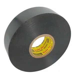 Siêu 33 + 3/4 "x66ft Vinyl PVC cách điện băng chống cháy băng