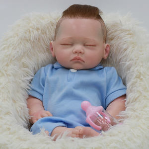 2022 nouveau Offre Spéciale belle 18 pouces <span class=keywords><strong>bébé</strong></span> <span class=keywords><strong>Reborn</strong></span> corps complet <span class=keywords><strong>Silicone</strong></span> pour patron poupée jouet pour garçons doux bricolage jouet - Product Image 3