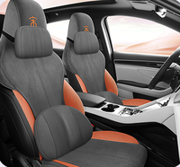 Housse de siège de voiture en cuir suédé personnalisée de haute qualité, écologique, toutes saisons, pour BYD Song Plus Seal U Dmi 2022-2026