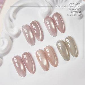 Летний популярный 5 цветов бледно-розовый гель для кошачьего глаза нефритовый проникающий в кошачий глаз лак для ногтей Клей для DIY лак для ногтей Поставщик - Product Image 2