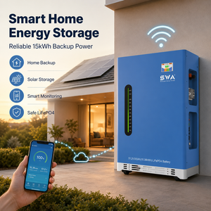 SWA ENERGY ขายส่งแบตเตอรี่ <span class=keywords><strong>Tesla</strong></span> <span class=keywords><strong>Powerwall</strong></span> LiFePO4 ขนาด 15kWh 48V 280Ah สำหรับระบบกักเก็บพลังงานแสงอาทิตย์ภายในบ้าน มาตรฐาน IP54 - Product Image 1