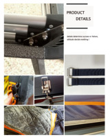 Auvent latéral de voiture multi-tailles, auvent portable, pare-soleil extérieur, tente latérale de voiture