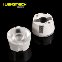 Ilenstech 6mm 9mm LES cob led lentille optique pmma 36 degrés lentilles d'éclairage au détail