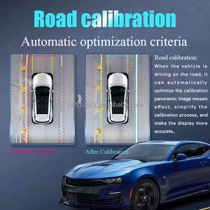 KINGCROWN 360 °   Système de caméra de voiture AVM AHD 1080P avec <span class=keywords><strong>SONY</strong></span> 307, vue à 360°, vision nocturne, compatible avec les radios Android - Product Image 4