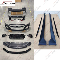 Kit de carrosserie de conversion de modification automatique pour Audi A7 C8 2019-2025 Mise à niveau vers la jupe latérale de diffuseur de calandre de pare-chocs avant arrière Rs7