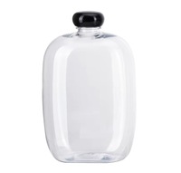 맞춤 로고 인쇄 식품 등급 PET 플라스틱 250ml 350ml 500ml 음료수 병 (주스, 차, 생수, 에너지 드링크, 맥주, 탄산음료용)