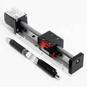 Motion Linear Guide With Stepper Motor Factorysales Miniature High Speed Linear Motion Guide With Stepper Motor