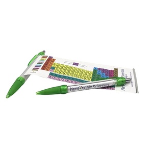 Stylo publicitaire personnalisé avec bannière promotionnelle coulissante imprimée en couleur, logo 0,5 mm, corps en plastique pour le sport - Product Image 4