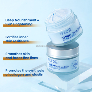 Baume au suif HALAL GHK-CU pour soins de la peau sensible, crème hydratante anti-rides haute énergie, nutrition profonde, peptide de cuivre bleu - Product Image 2