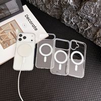 Coques de téléphone transparentes en acrylique, imprimées UV, antichoc, protection 360°, vente en gros à Guangzhou pour iPhone 17, 16, 15, 14 Plus, pour OEM/ODM