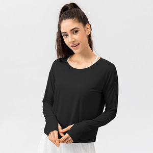 Sudadera con capucha <span class=keywords><strong>de</strong></span> protección solar UPF 50 + para <span class=keywords><strong>mujer</strong></span>, camisa <span class=keywords><strong>de</strong></span> manga larga para el Sol, para senderismo y rendimiento al aire libre - Product Image 4