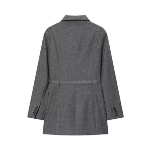 Pb & Za Phụ Nữ Của Mặc 2025 Mùa Thu Mới Chống Nhăn Velour Polka Dot Vành Đai <span class=keywords><strong>Blazer</strong></span> 0605590 - Product Image 3