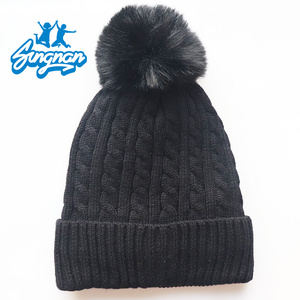 Mũ dệt kim ấm áp Mũ len giáng sinh nhiều màu sắc thương hiệu hợp thời trang MŨ LEN bảo vệ tai Hàn Quốc Mùa Thu/Mùa Đông - Product Image 2