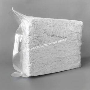 Trapos de Algodón, Paños de Limpieza 100% Algodón, Trapos de Algodón Blancos para Limpieza Industrial - Product Image 1