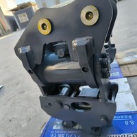 Acoplador Rápido Hidráulico Giratorio e Inclinable para Excavadora de 0.8-20 Toneladas, Inclinación de 180 Grados, Doble Bloqueo, para Sistema de Accesorios PowerTilt