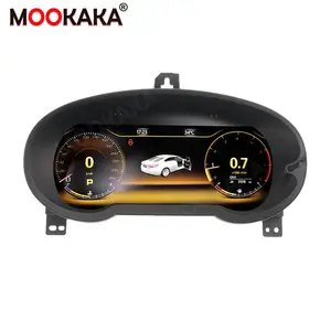 LCD Dasbor Mobil 12.3 Inci untuk Mazda 3/Atenza/6/CX-5/CX-7/2016 - 2021 Speedometer Instrumen Kokpit Virtual Cluster Digital