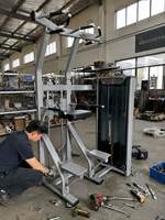 Equipo de Gimnasio: Máquina de Asistencia para Dominadas / Máquina de Asistencia para Flexiones y Dominadas en Posición de Rodillas