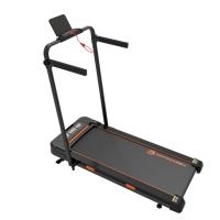 Platzsparendes, faltbares Laufband 2,5 PS 2-in-1 Schreibtisch-Laufpad, tragbares elektrisches Laufgerät für Home-Office-Workouts, manuell