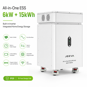 Système de stockage d'énergie domestique mobile 16 kWh 6 kW avec entrée solaire MPPT 9000 W – Direct Usine - Product Image 3
