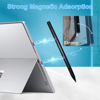 Stylet pour tablette Microsoft Surface Pro8/7/6/5/4/3 Go Pro X Stylus Book Laptop, sensibilité à la pression 4096 niveaux, pointe remplaçable