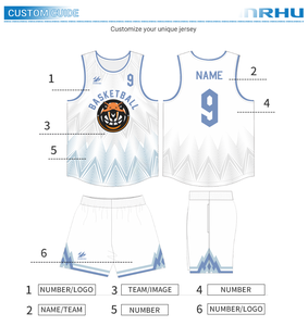 バスケットボールジャージーチームウェアセットユニフォームデザインカスタムバスケットボールユニフォームメーカーリバーシブルバスケットボールユニフォーム。 - Product Image 3
