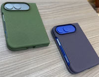 Étui de téléphone à clapet antichoc de luxe pour iPhone 18 Duo, tendance TechWoven, étui magnétique pour téléphone, charge magnétique
