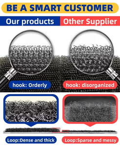 Yuvarlak/kare kendinden yapışkanlı cırt cırt raptiye çevre dostu sürdürülebilir naylon gücü geri sihirli kanca & döngü bant - Product Image 6