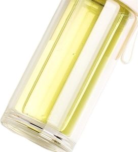 Botellas de Vidrio de Doble Pared con Filtro Infusor de Té, a Prueba de Fugas, para Beber Agua, en Oferta - Product Image 2